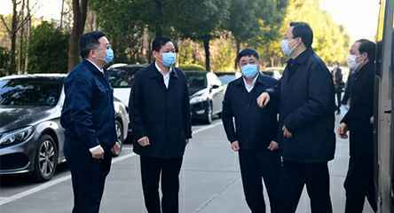 省委常委、苏州市委书记蓝绍敏来到福州邓浩健康食品研究有限公司调研